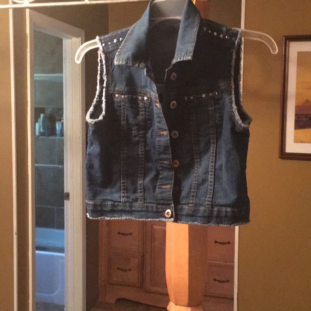 Girls Jordache jeans vest